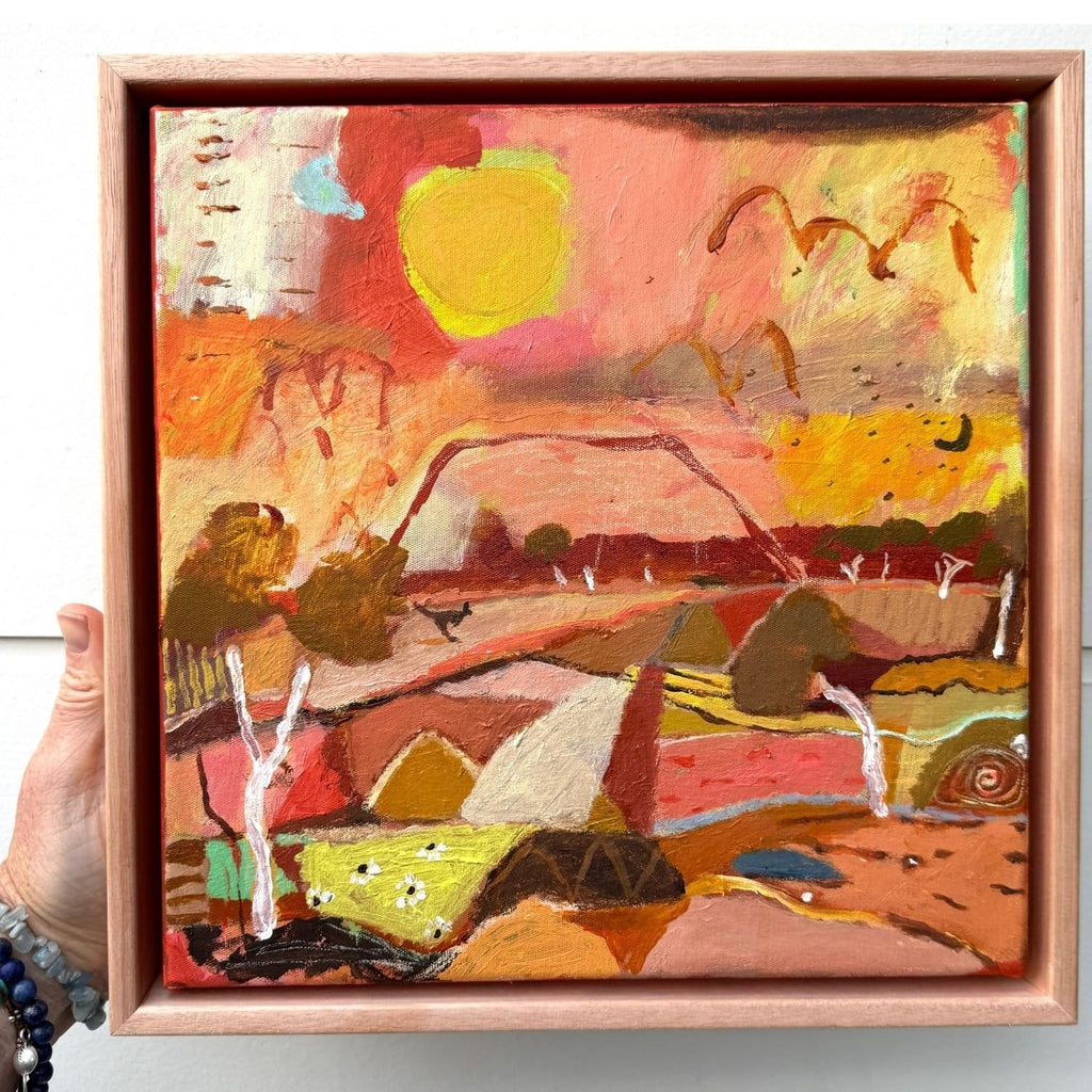 Kangaroo Sundown - Original Artwork