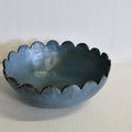 Blue Flower Bowl-Ceramics-Shellie Christian-Greenhouse Interiors Pty Ltd