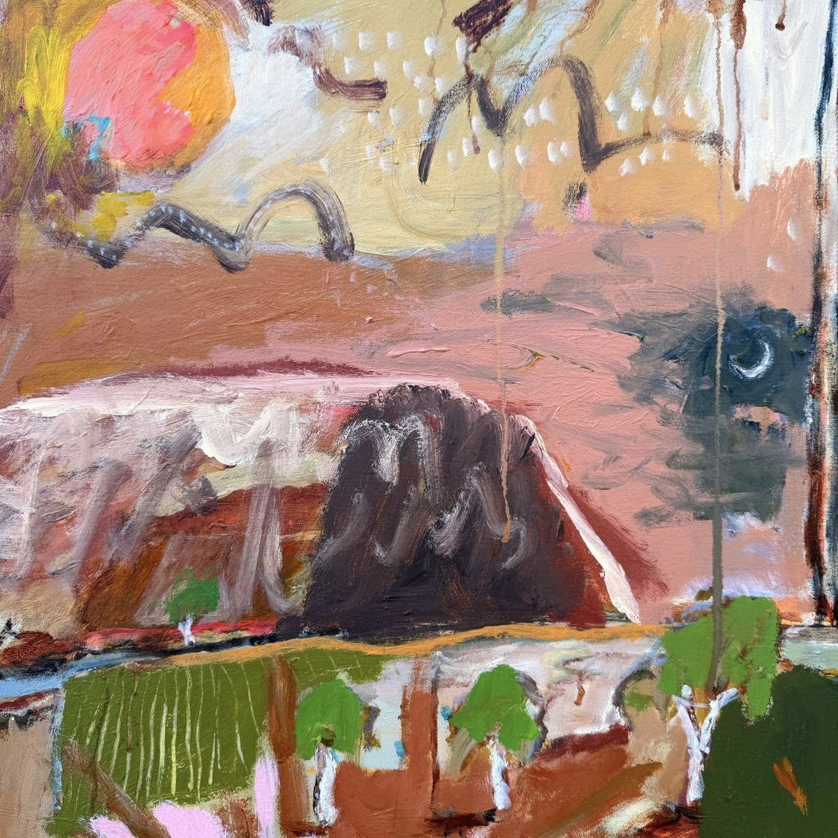 Uluru Winter Solstice - Original Artwork