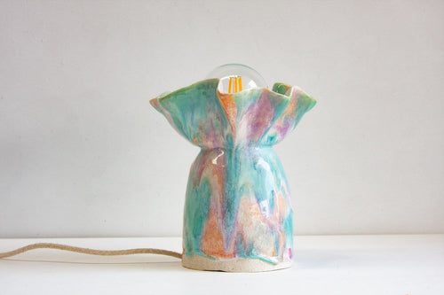Ceramic Table Lamp - Sugared Almond