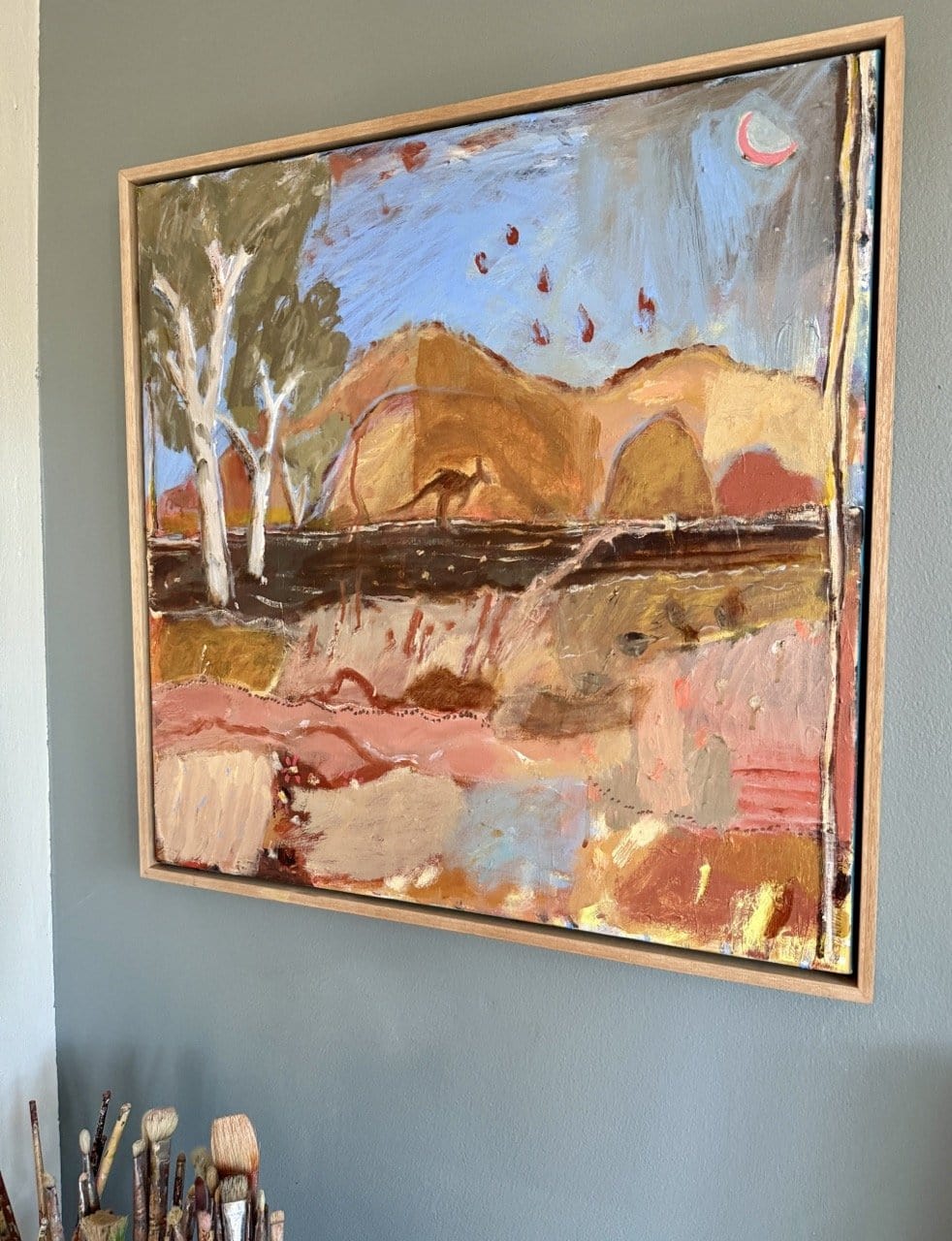 Crocodile Country - Original Art