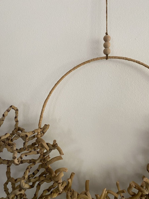 Palm Inflorescence Wall Hanging