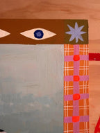 Tending To The Quiet Embers - Original Artwork-Original Art-Marianne Le Cheaf-Greenhouse Interiors Pty Ltd
