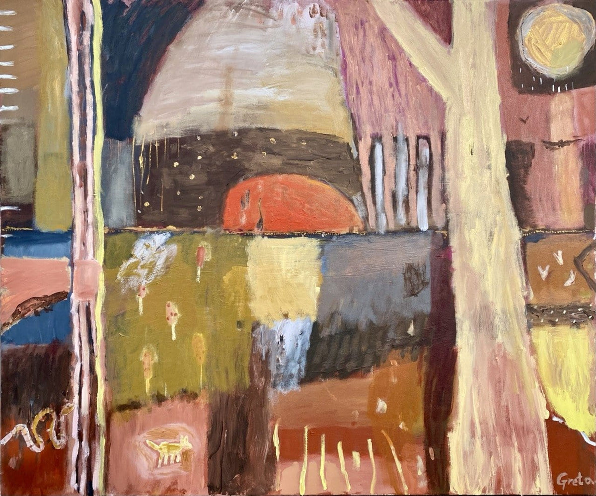 Swampland Dusk - Original Art