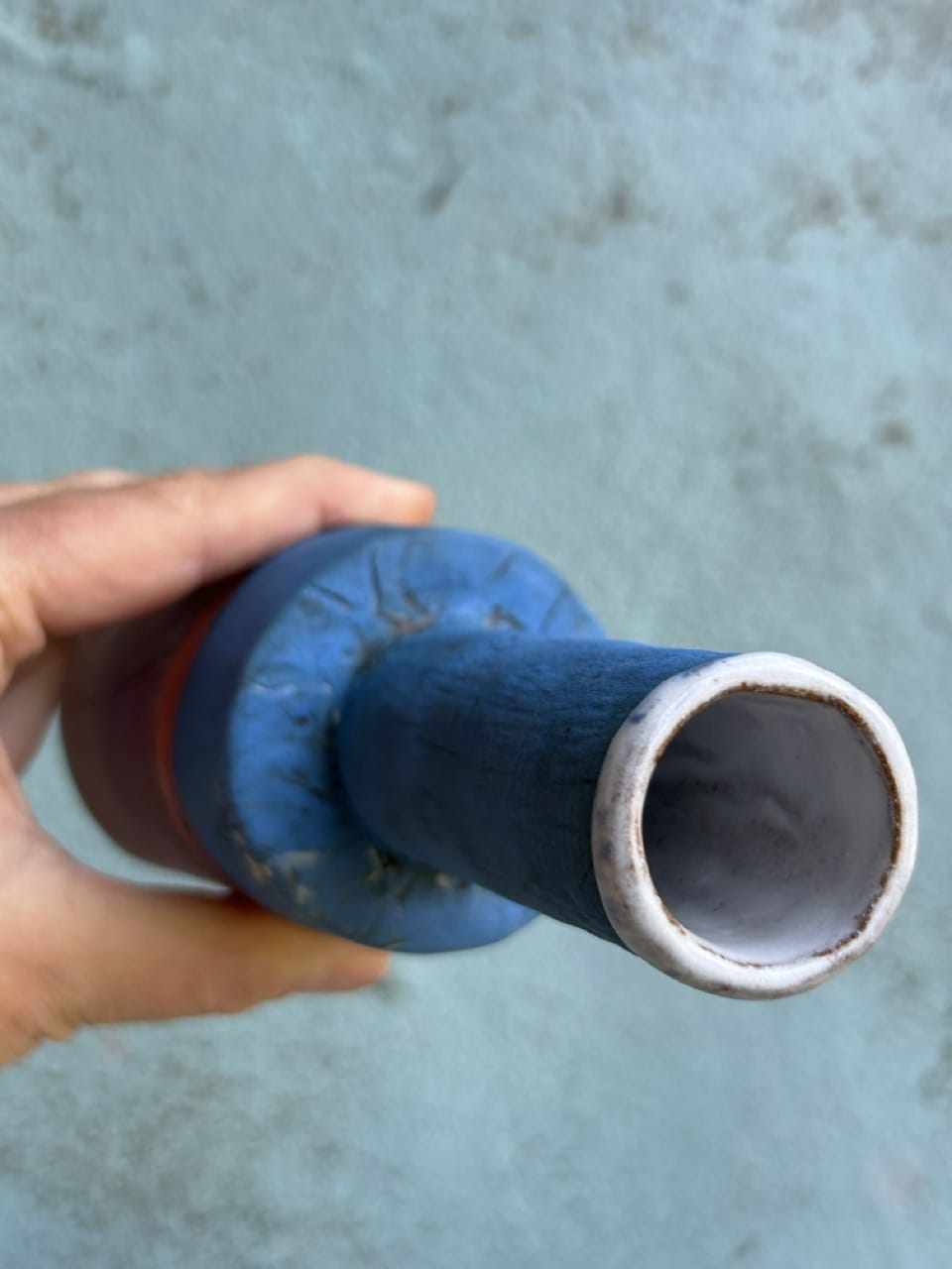 Flotsam Bottle Denim Plum-Ceramics-Sarah Murray-Greenhouse Interiors