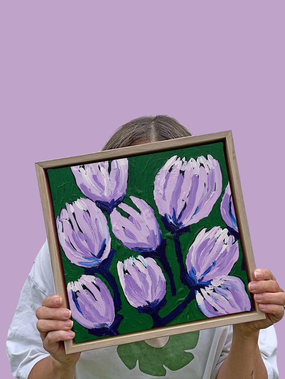 Purple Magnolia  - Original Artwork