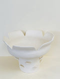 Large White Artichoke Vase-Ceramics-Stephanie Phillips-Greenhouse Interiors Pty Ltd