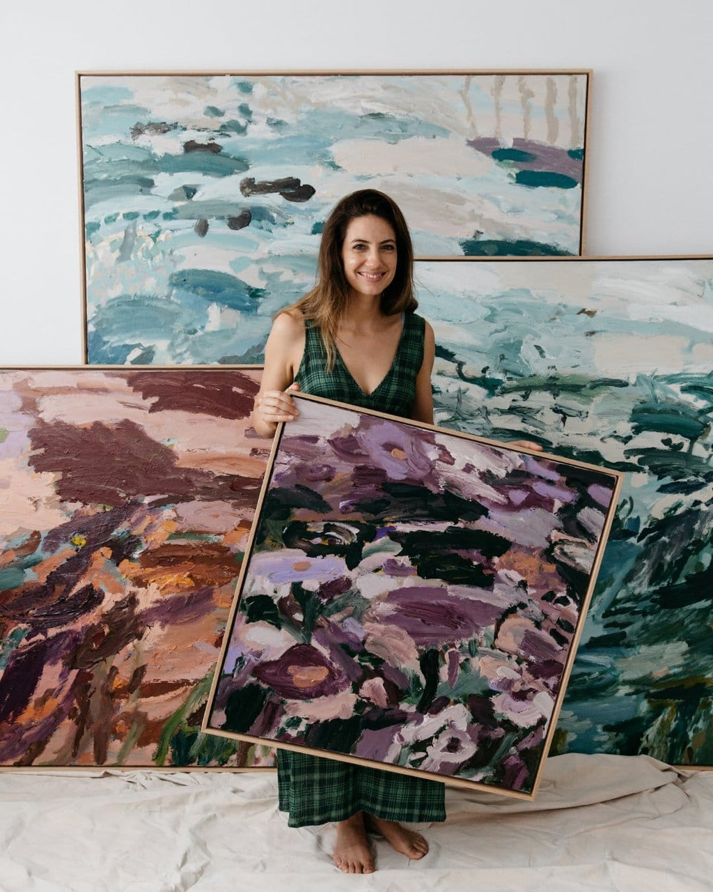 Just Because - Original Art-Original Art-Adele Bevacqua-Greenhouse Interiors Pty Ltd