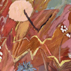 Red Dirt & Wildflowers  - Original Artwork-Original Art-Greta Hounslow-Greenhouse Interiors