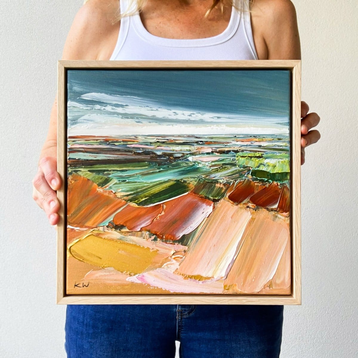 Autumn Rise - Original Artwork-Original Art-Katie Wyatt-Greenhouse Interiors Pty Ltd