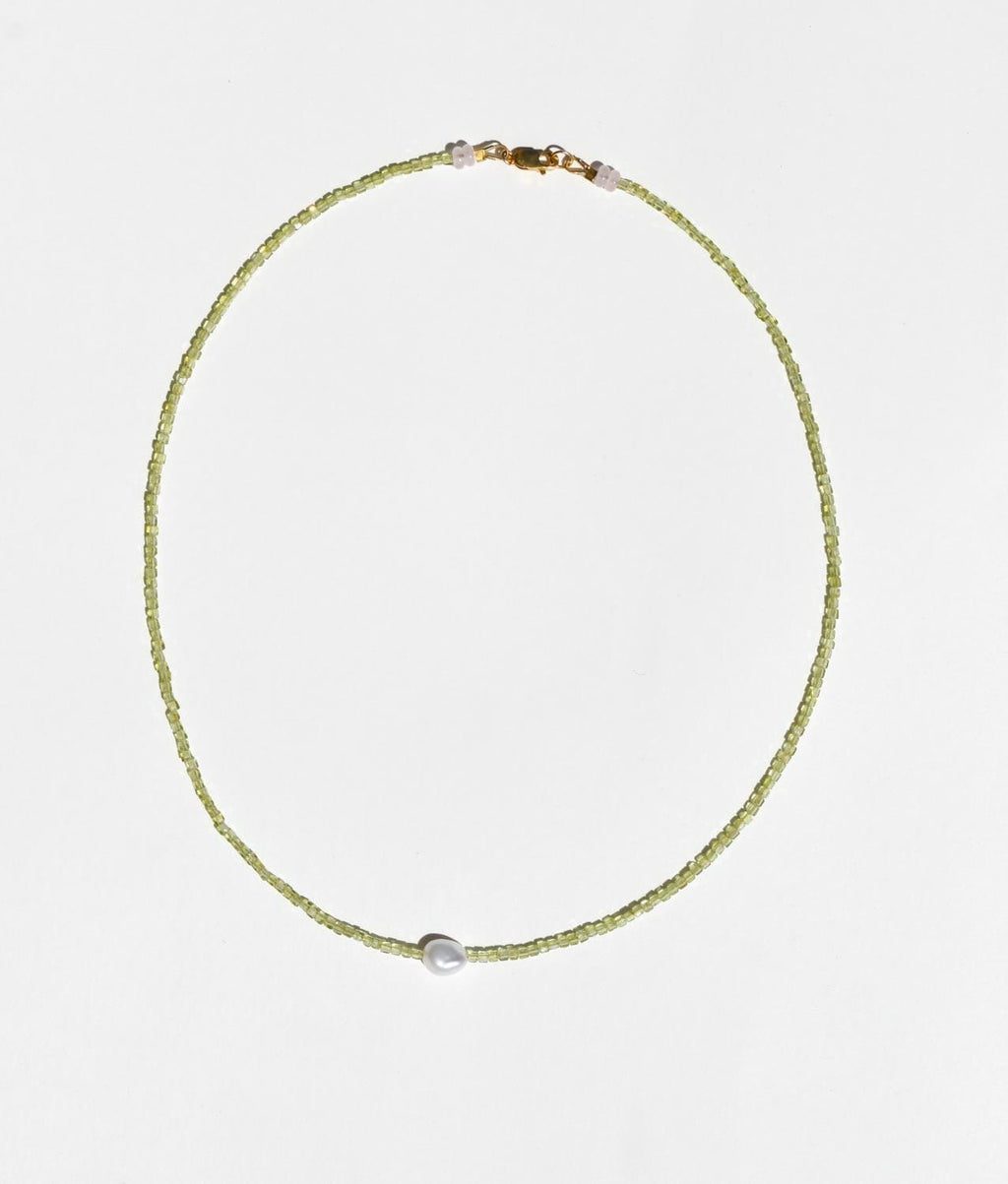 Lily & May - Peridot Necklace-Jewellery-Lily and May-Greenhouse Interiors Pty Ltd