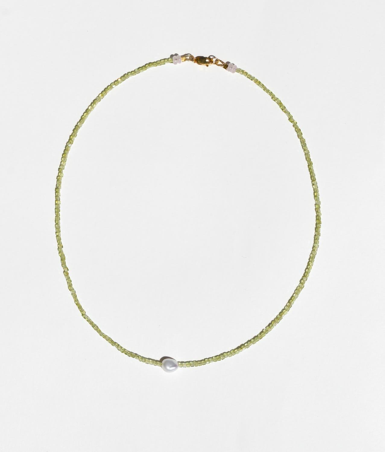 Lily & May - Peridot Necklace-Jewellery-Lily and May-Greenhouse Interiors Pty Ltd