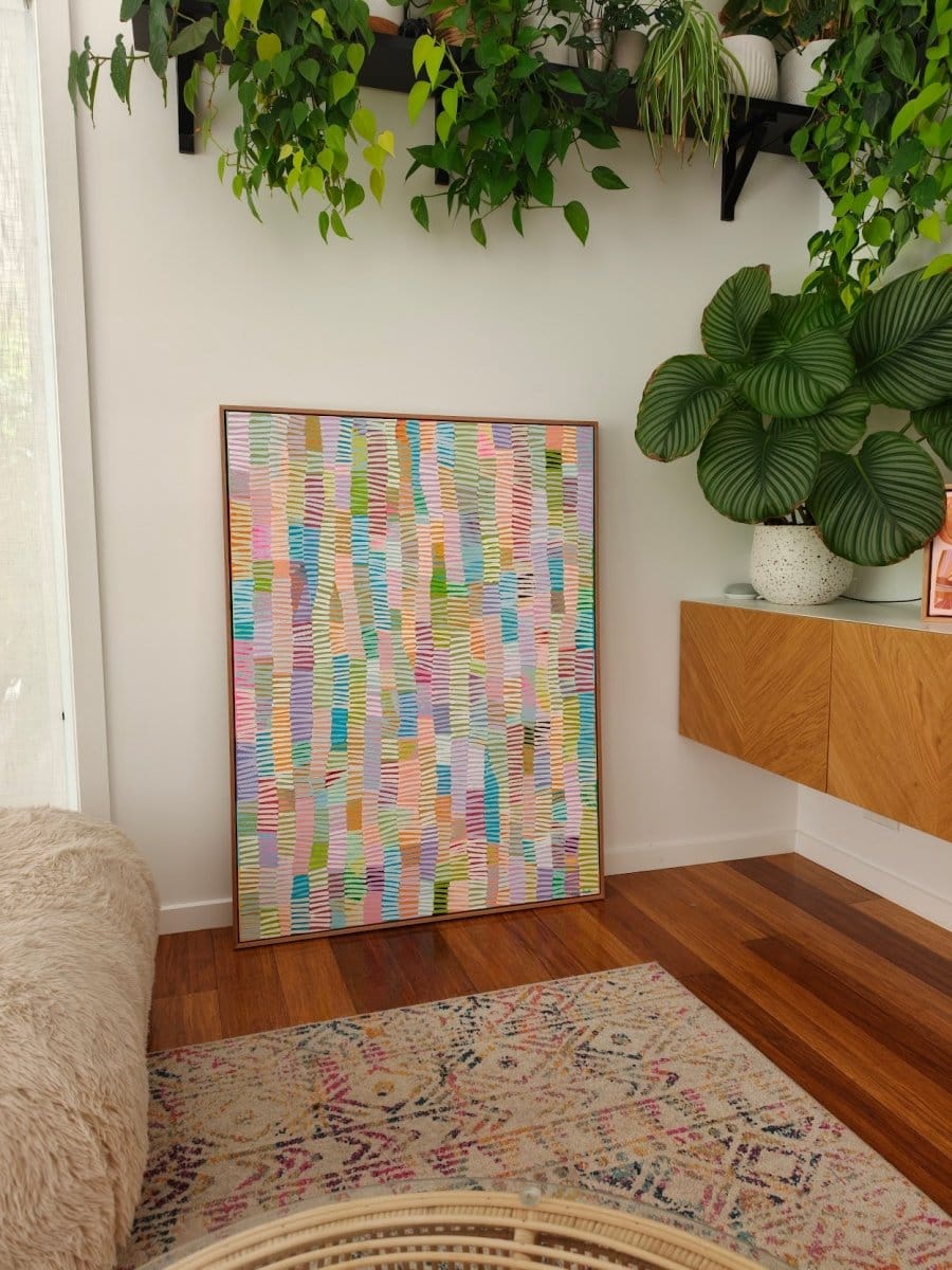 Blooming Chaos - Original Art-Original Art-Sheree Smith-Greenhouse Interiors Pty Ltd