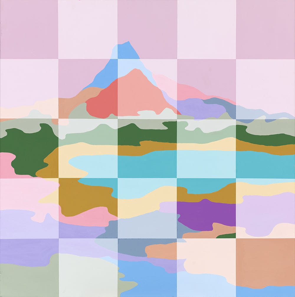 Checkerboard Mountain Light - Limited Edition Print