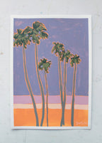 La Palm Trees 4 - Original Artwork