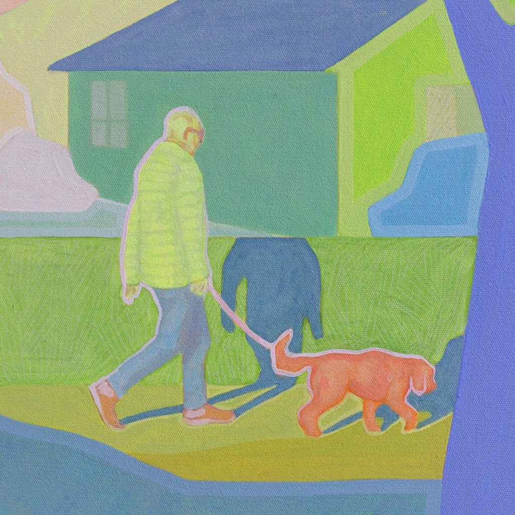 Suburban Stroll - Original Art