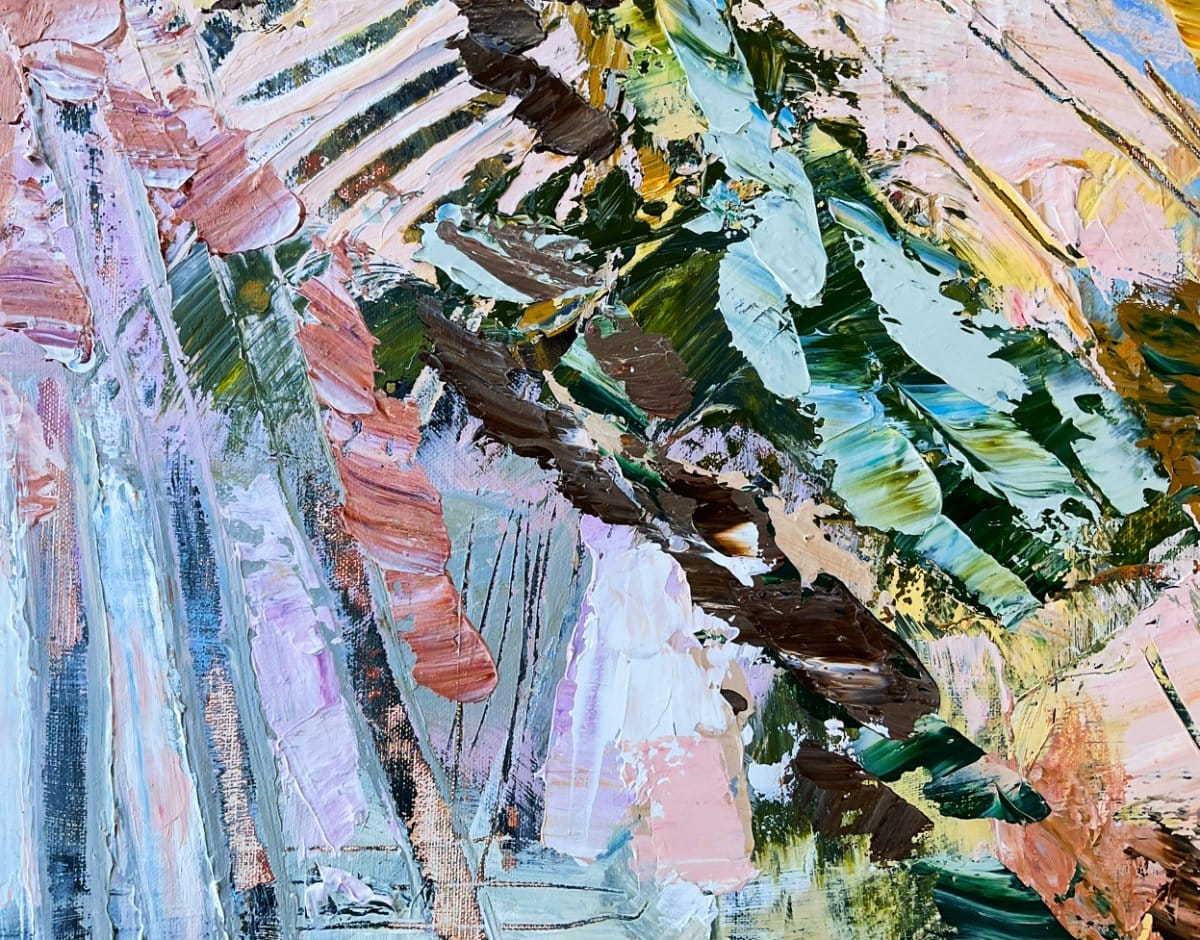 Woodland Veil Original Artwork-Original Art-Katie Wyatt-Greenhouse Interiors Pty Ltd