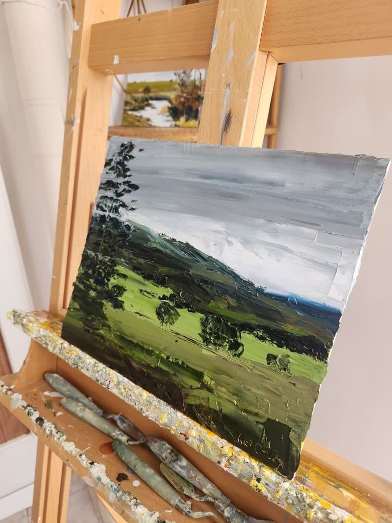 Solitude & Scale - Original Art-Original Art-Michelle Keighley-Greenhouse Interiors Pty Ltd