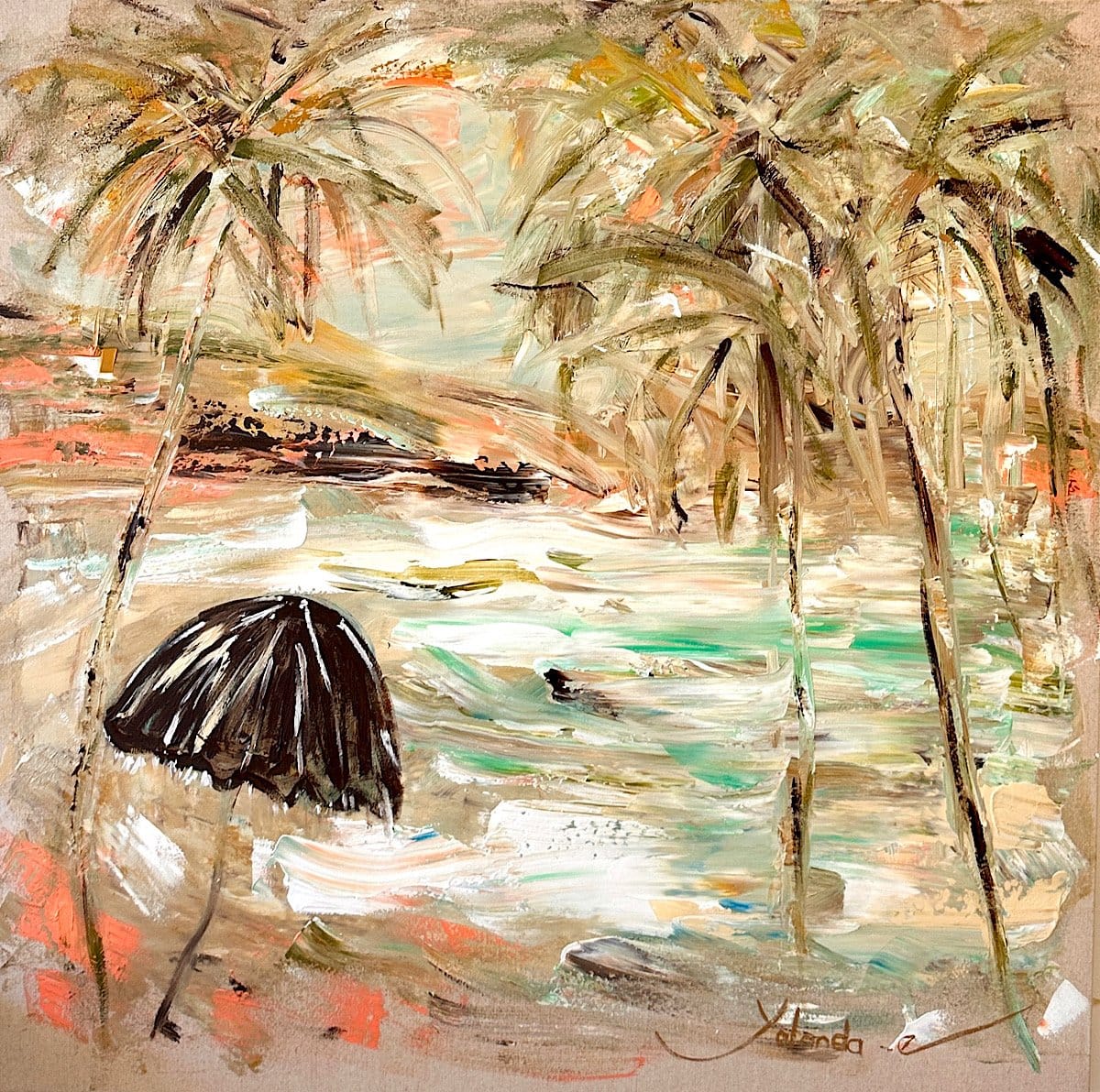 Palms Don’t Do Rush Hour - Original Art