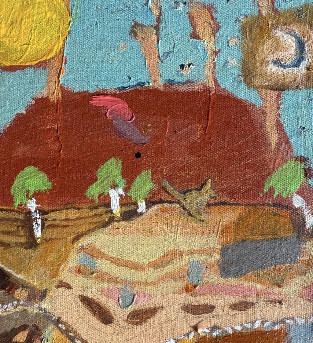 Red Earth Rhythm - Original Artwork