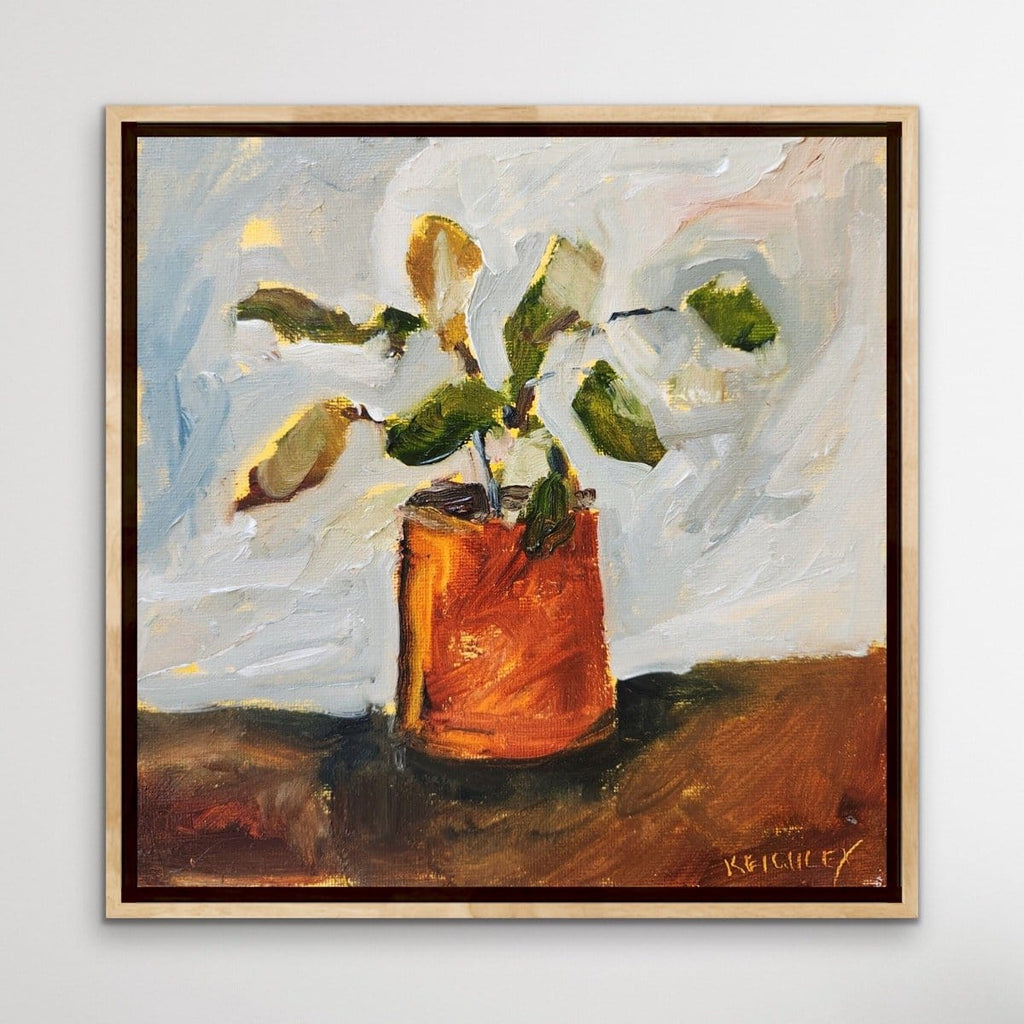 Silver & Clay - Original Art-Original Art-Michelle Keighley-Greenhouse Interiors Pty Ltd