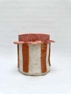 Deluxe Ice / Flower Bucket 'Dusty Copper Gold'-Ceramics-Lauren Barton-Greenhouse Interiors Pty Ltd
