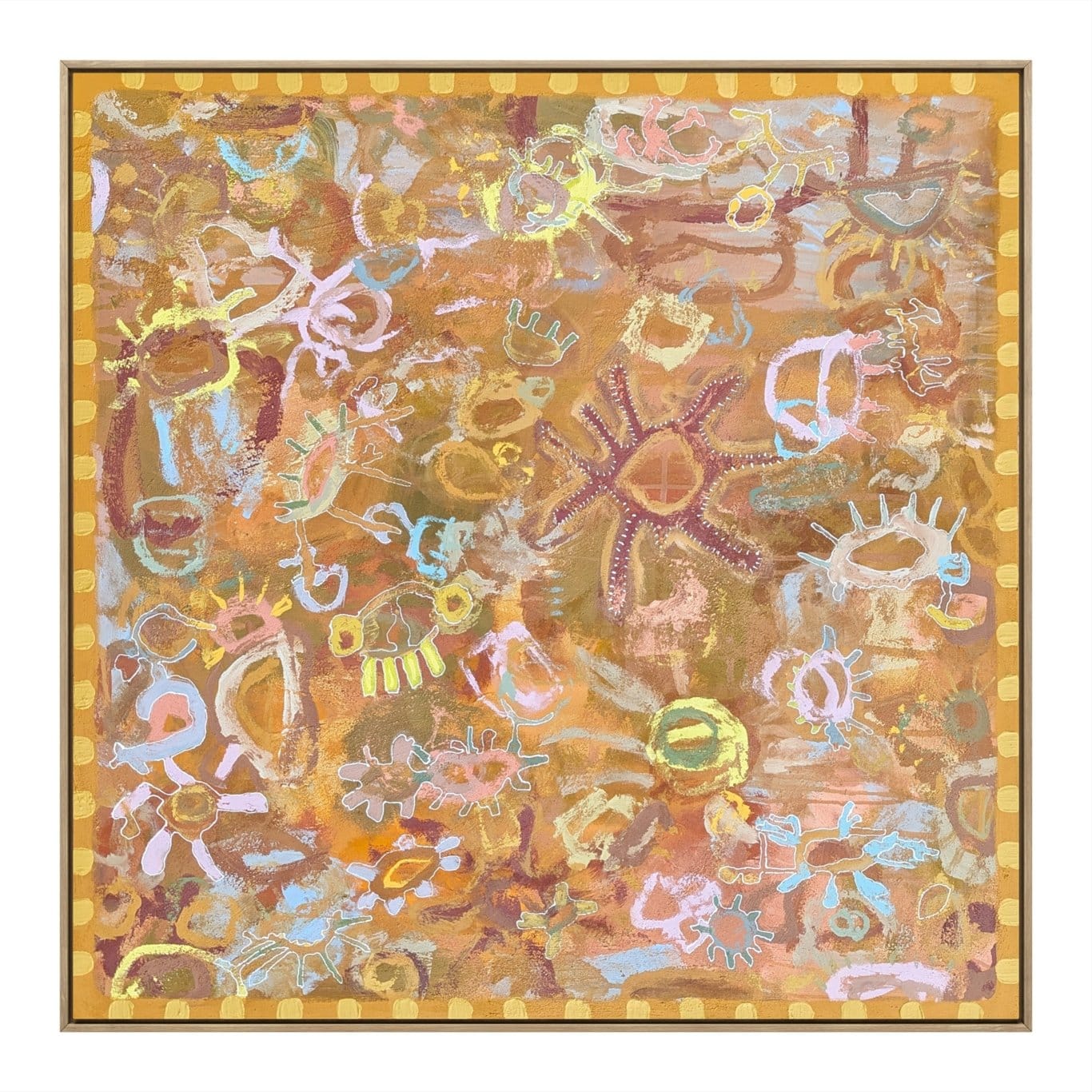 Ponto - Original Art-Original Art-Lani Strangio-Greenhouse Interiors Pty Ltd