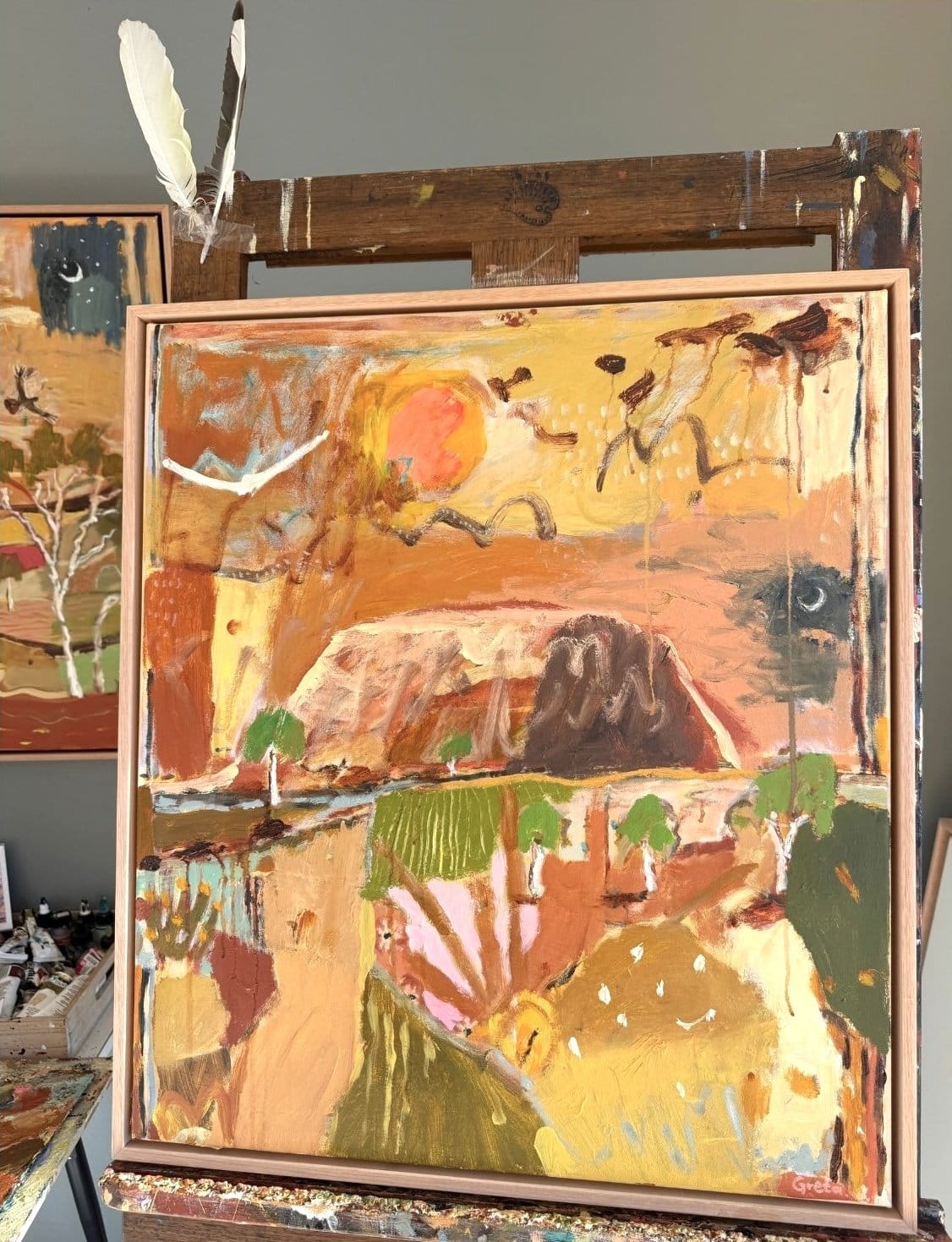 Uluru Winter Solstice - Original Artwork