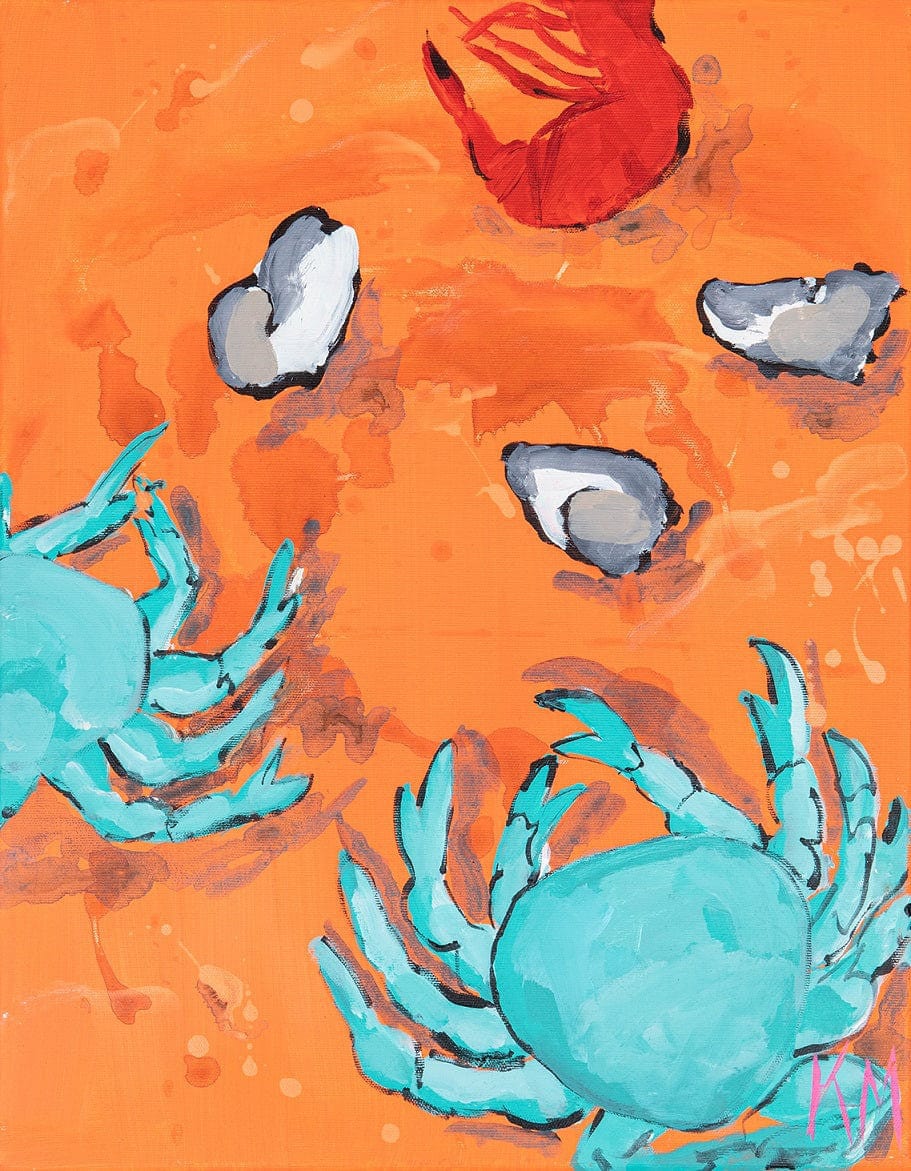 Orange Blossom Sea - Original Art