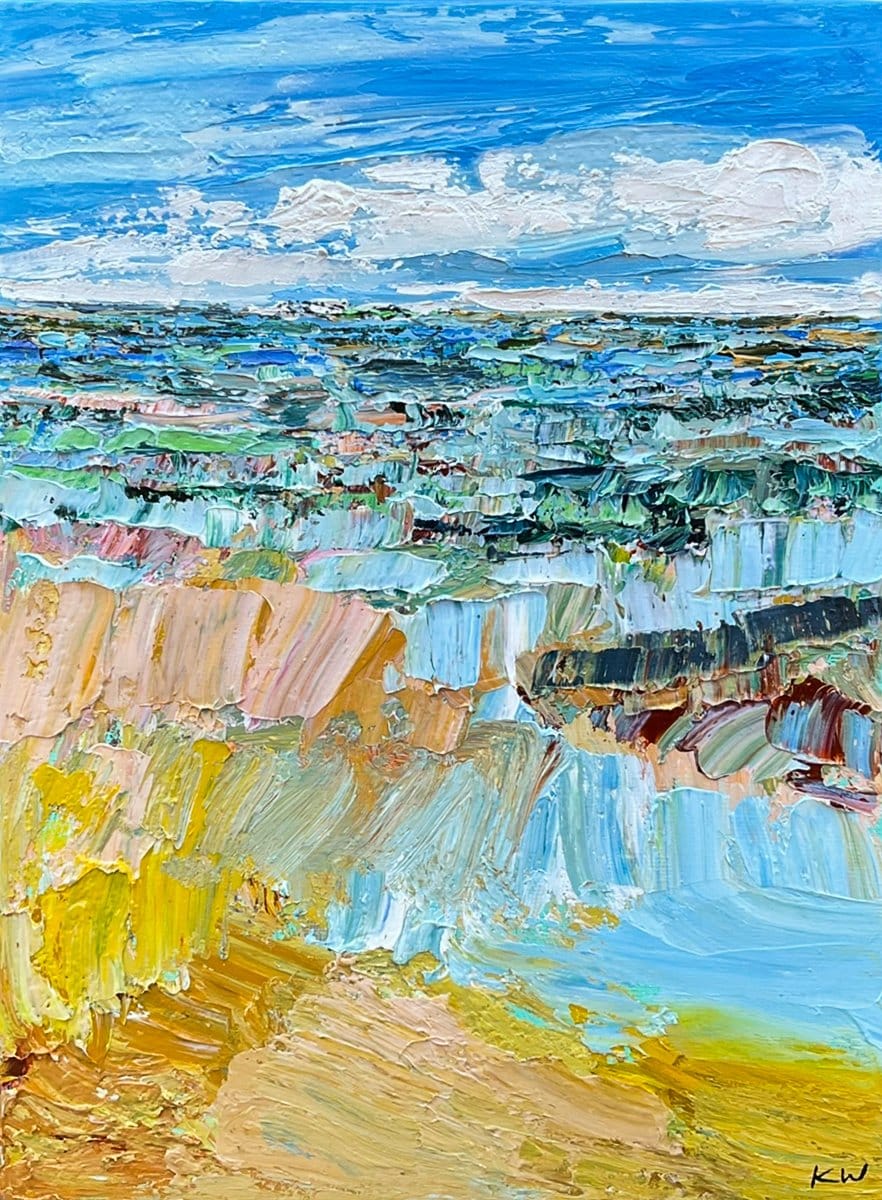 Sky Country - Original Artwork-Original Art-Katie Wyatt-Greenhouse Interiors Pty Ltd