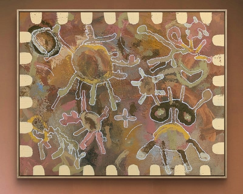 Besouro Feliz - Original Art