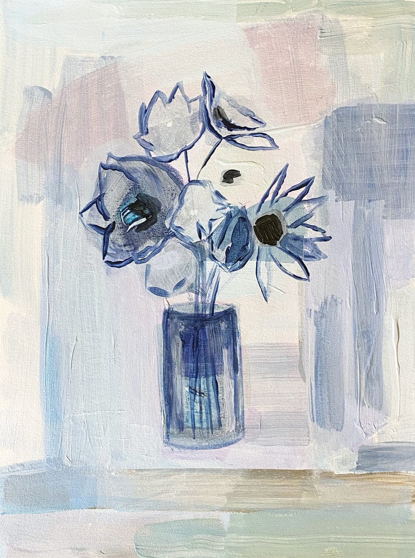 Still Life In Blue - Print