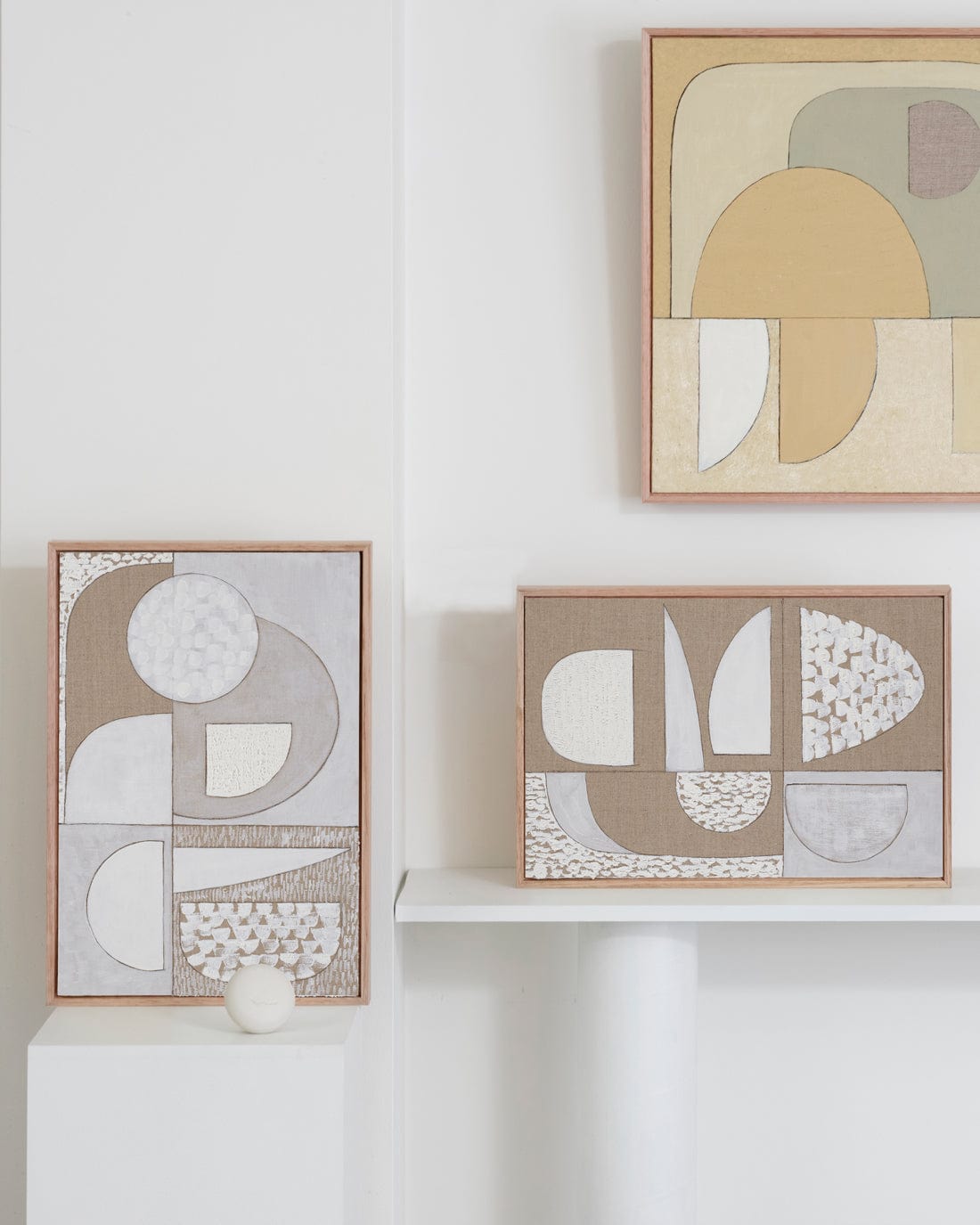 White Stucco 2 Giclee Print