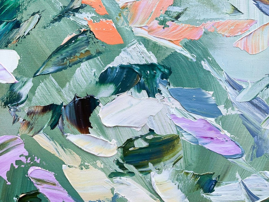 Green Silks - Original Artwork
