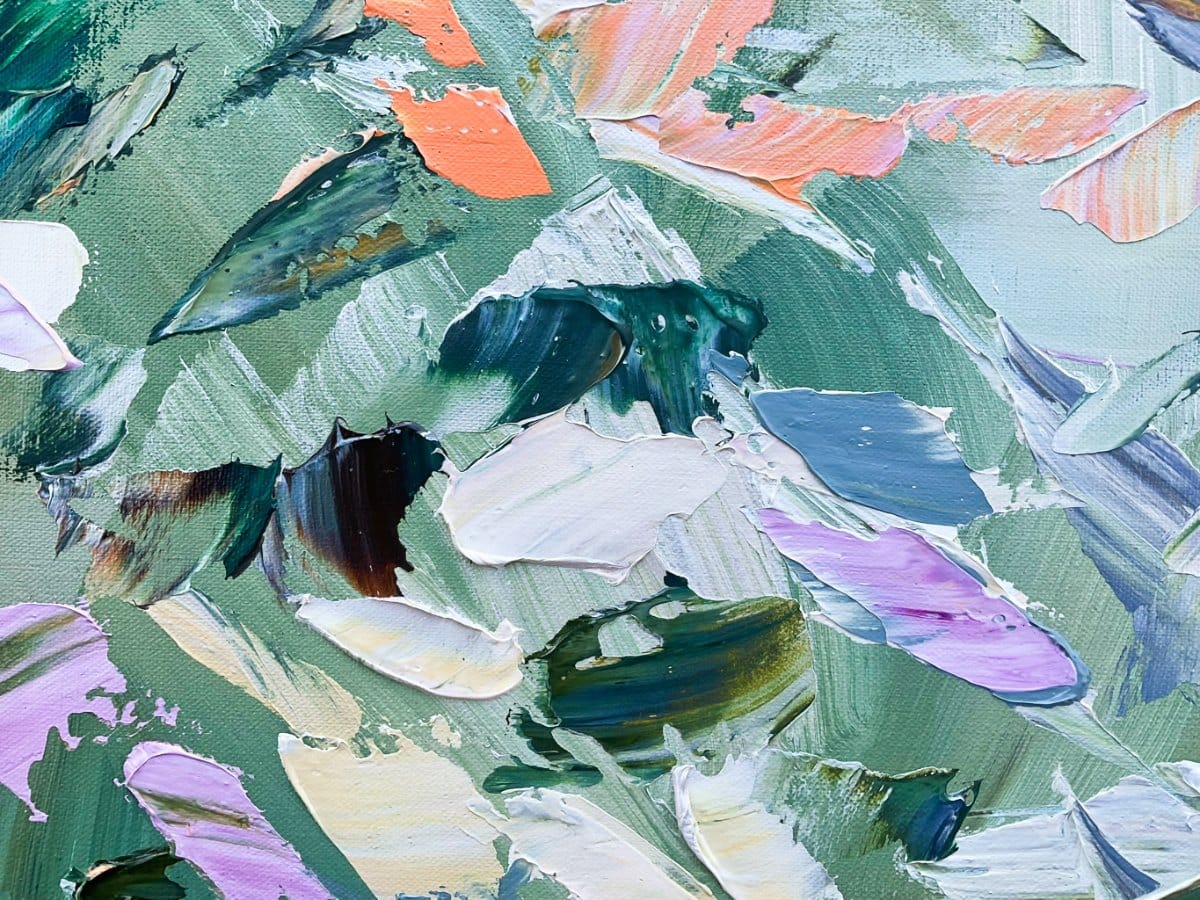 Green Silks - Original Artwork