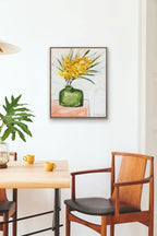 Wattle In A Green Bottle - Limited Edition Print