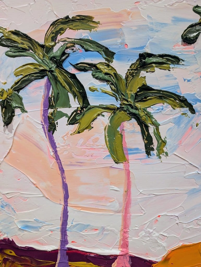 Summer Palms - Original Art