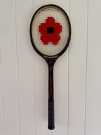 Vintage Tennis Racquet Wall Art - Poppy