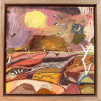 Kangaroo Dawn - Original Artwork-Original Art-Greta Hounslow-Greenhouse Interiors Pty Ltd