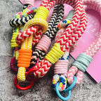 Colour Pop Rope Keyring (Black)