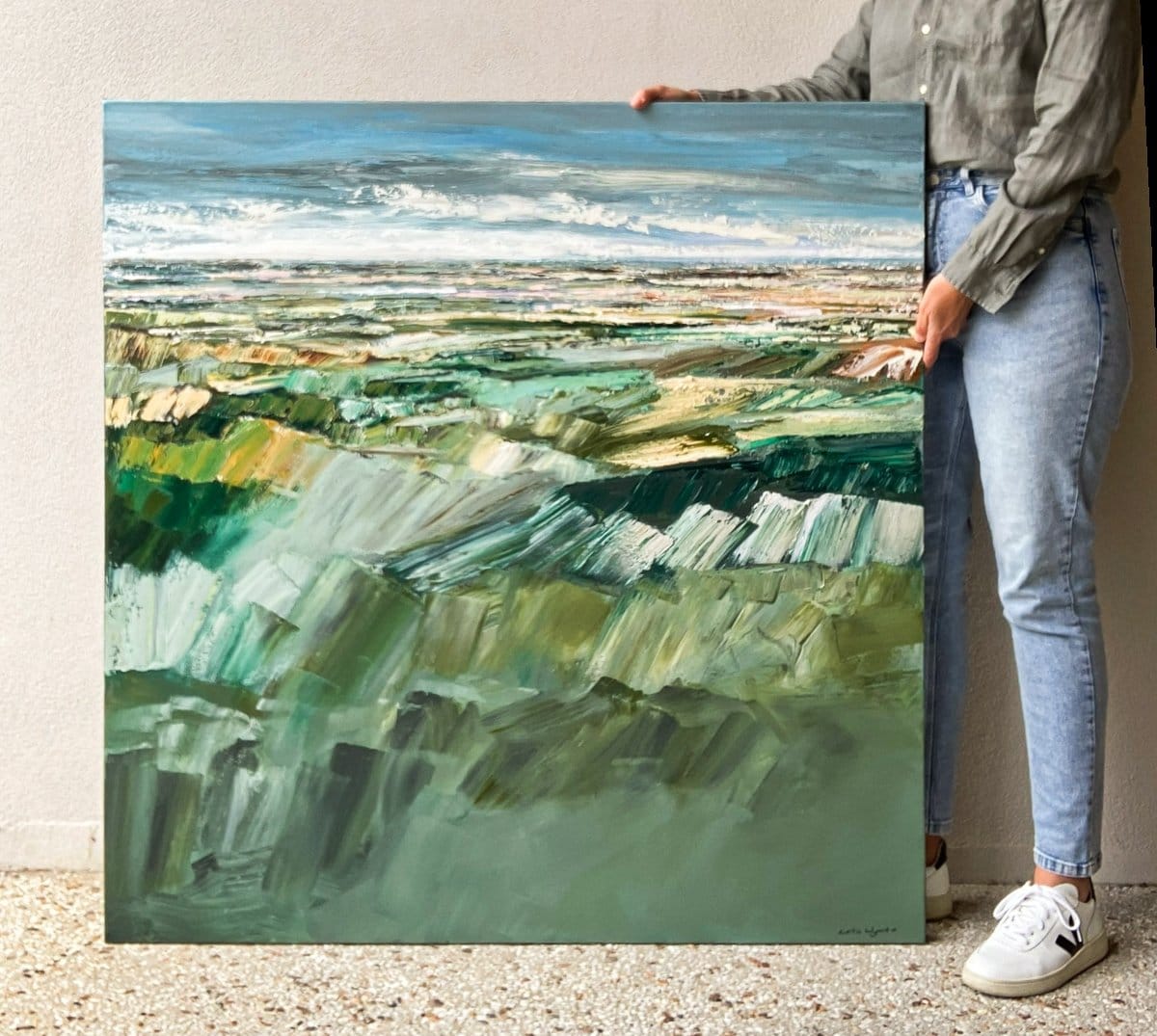 Southern Glow Original Artwork-Original Art-Katie Wyatt-Greenhouse Interiors Pty Ltd