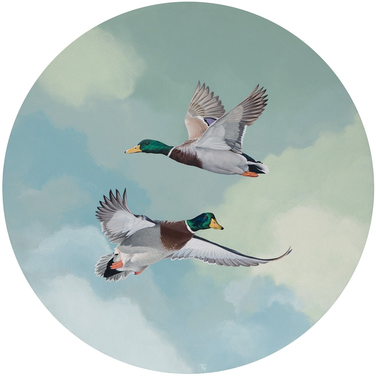 Just The Two Of Us - Original Art