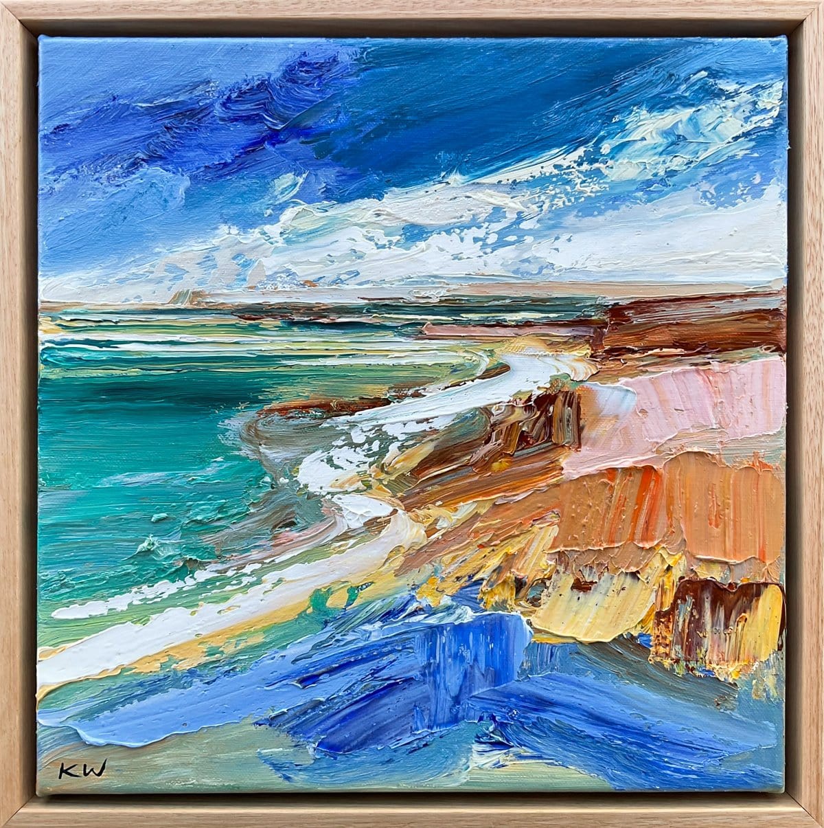Cobalt Beach - Original Artwork