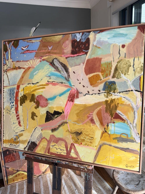 Across Australia  - Original Artwork