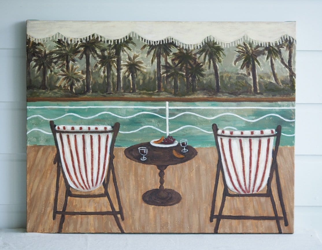 Dates On The Nile - Original Art