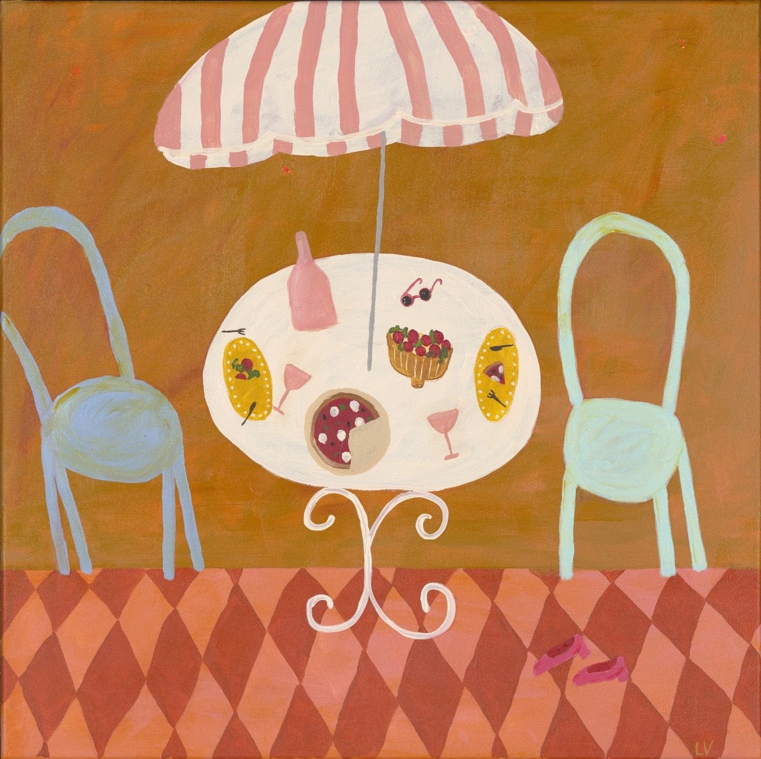 A Slice Of Summer - Limited Edition Print-Prints-Leigh Vardanega-Greenhouse Interiors Pty Ltd