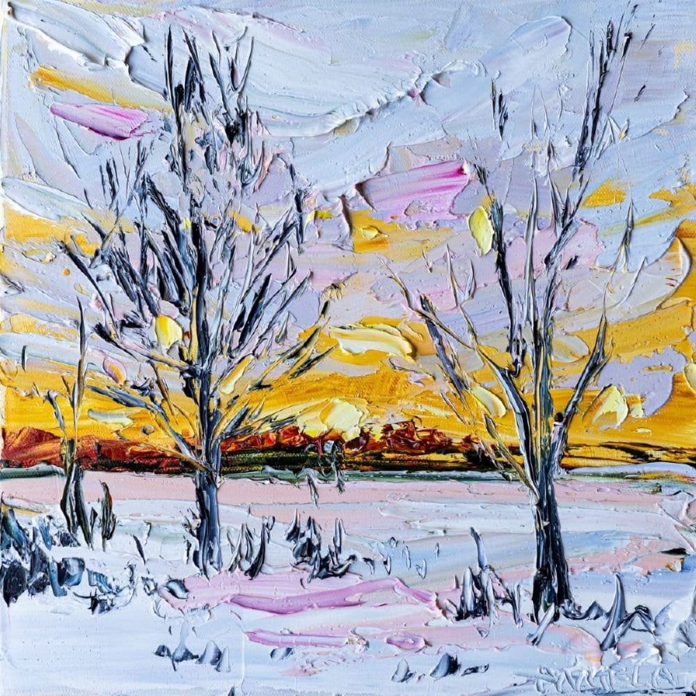 Winter Twilight- Original Art