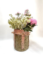 Deluxe Ice / Flower Bucket 'Pink Mud Gold'