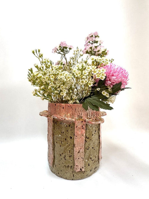 Deluxe Ice / Flower Bucket 'Pink Mud Gold'