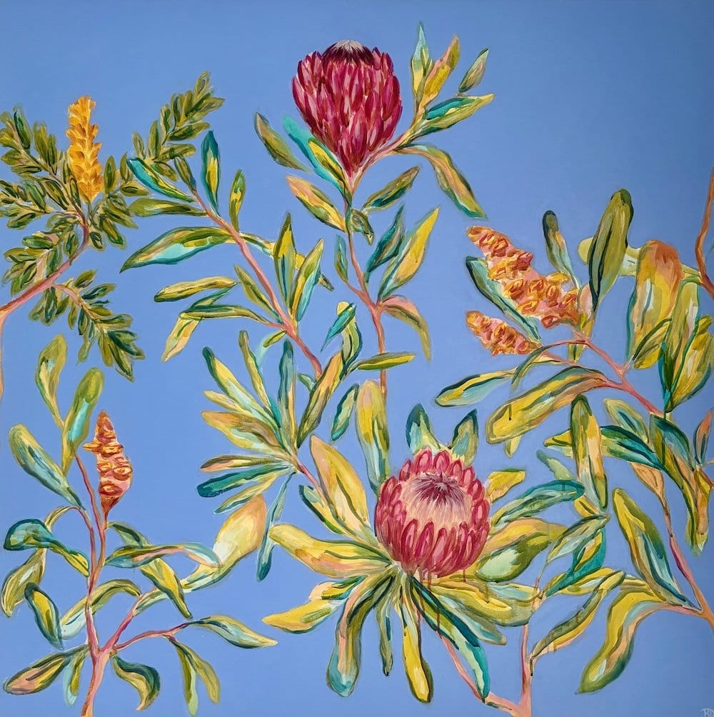 A Sky Full Of Flowers - Original Art